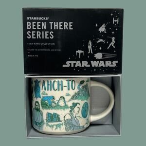 2022 Disney Parks Star Wars Starbucks Been There Series Mug AHCH-TO New